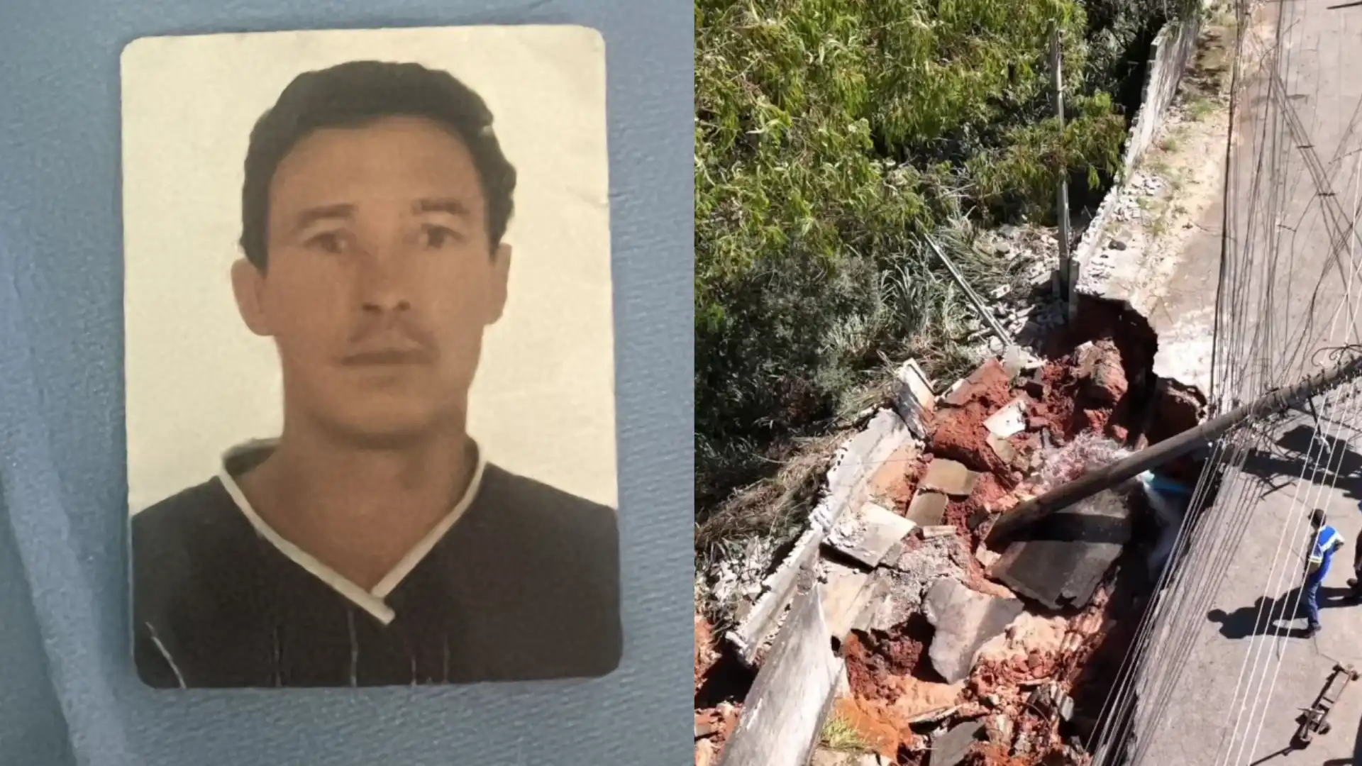 Homem atingido por choque elétrico após abertura de cratera morre em São José