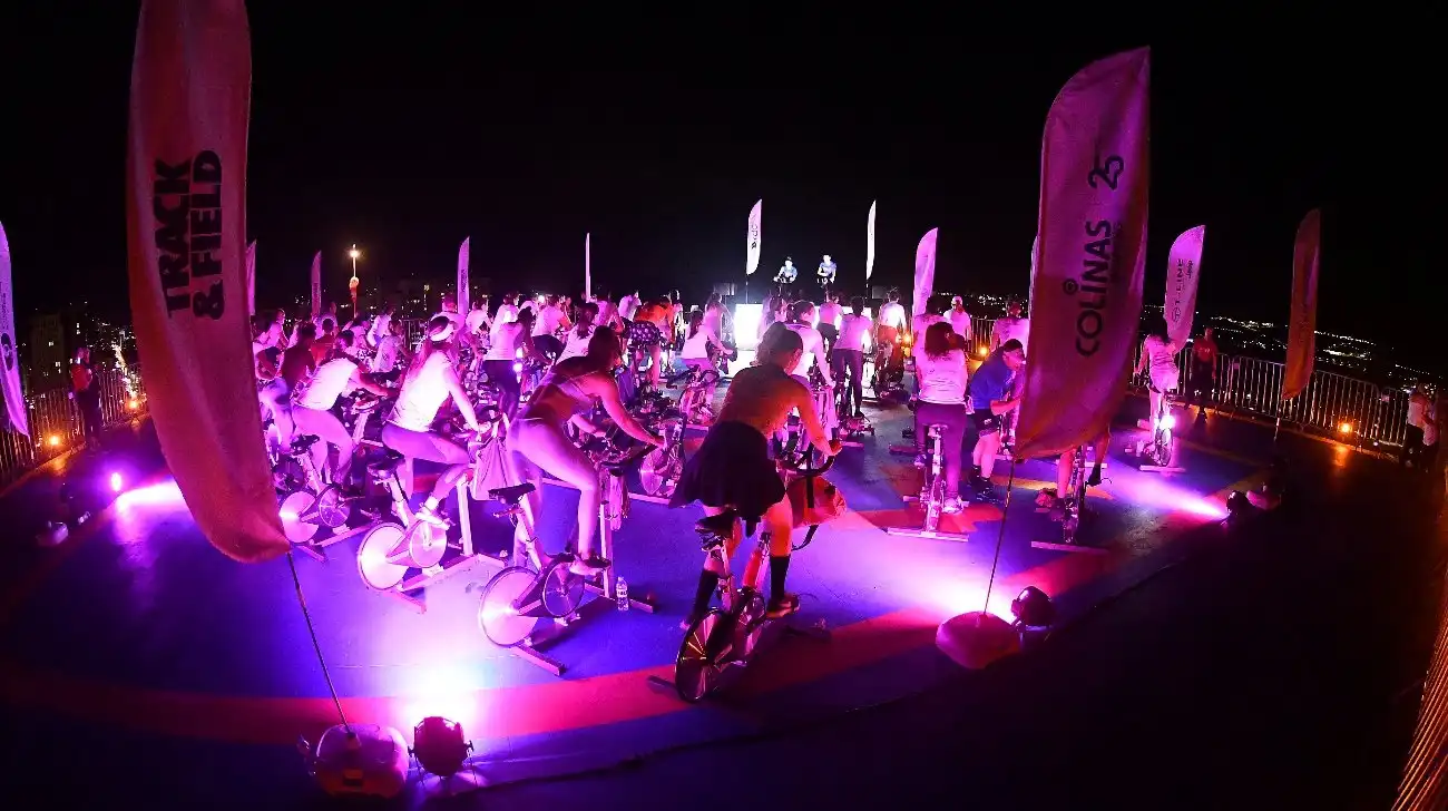 Colinas On The Top promove aulas de spinning, dança e yoga no heliponto da Colinas Green Tower 