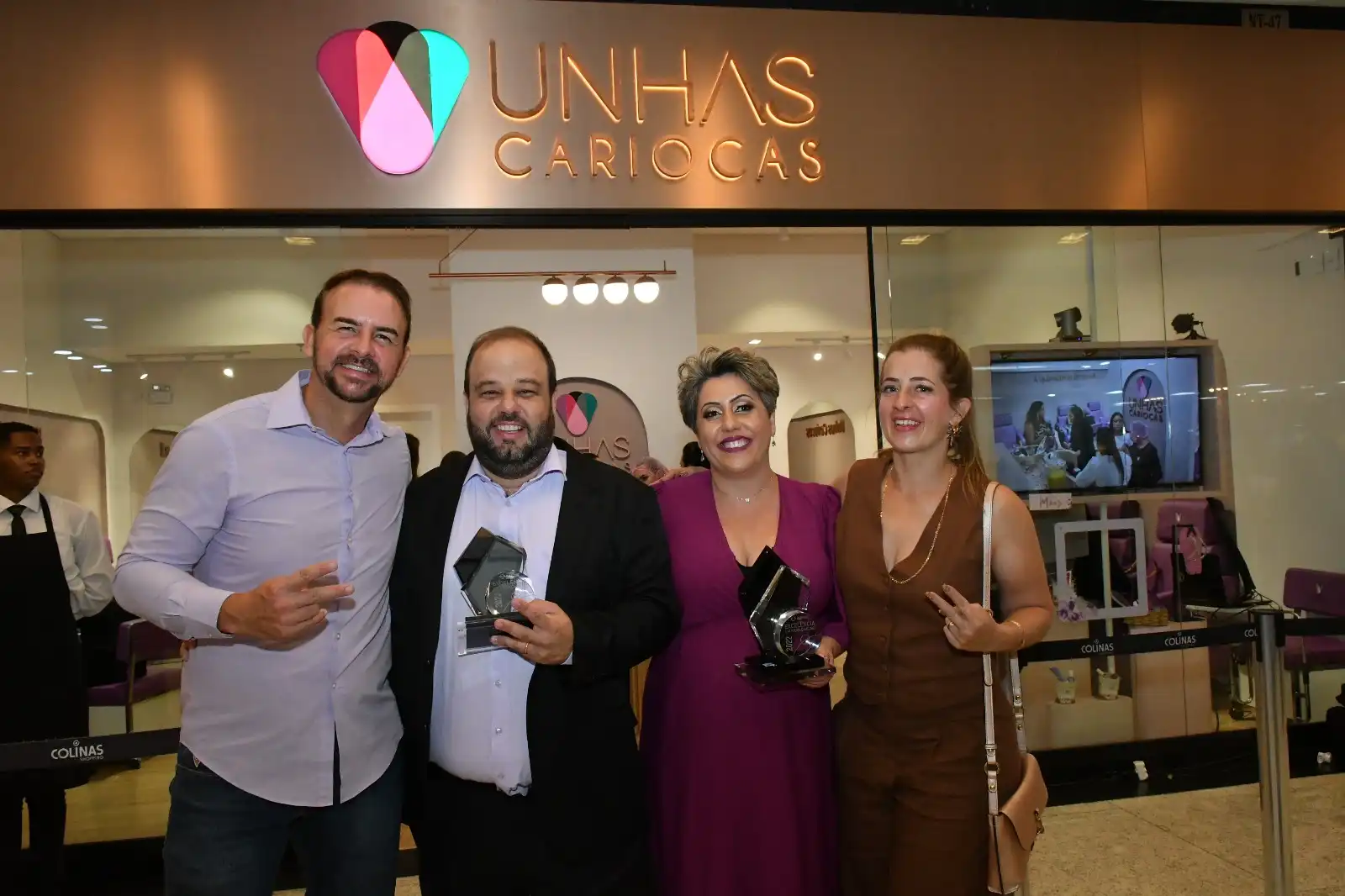 Primeira Unhas Cariocas Premium do Brasil é inaugurada no Colinas Shopping em São José dos Campos