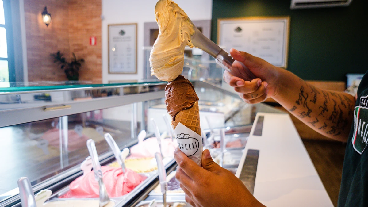 Gelato Borelli oferece sorvete grátis nesta quarta-feira (23)