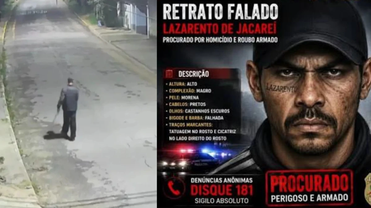 Polícia segue na caça ao "Lázaro de Jacareí" que abusou de mulheres em mata