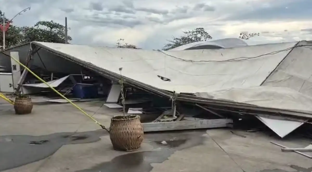 Após estragos com ventania, Prefeitura de Caraguatatuba suspende aulas em toda a rede municipal