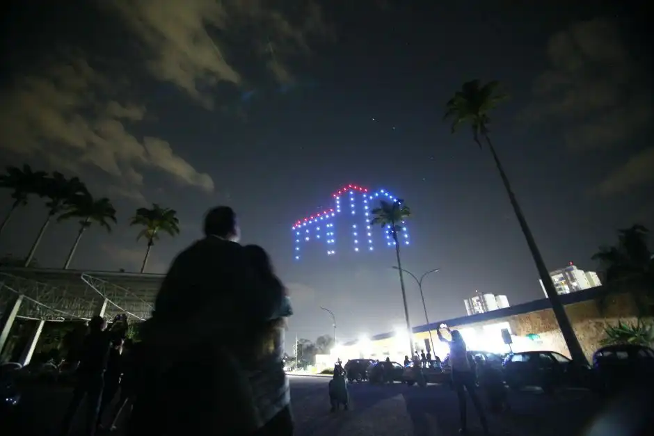 Show de drones no Colinas marca lançamento do Órizon da RDC Construtora neste sábado (13)