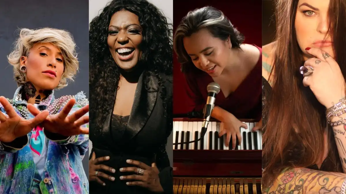 Participantes do The Voice fazem show inédito em festival de música gratuito