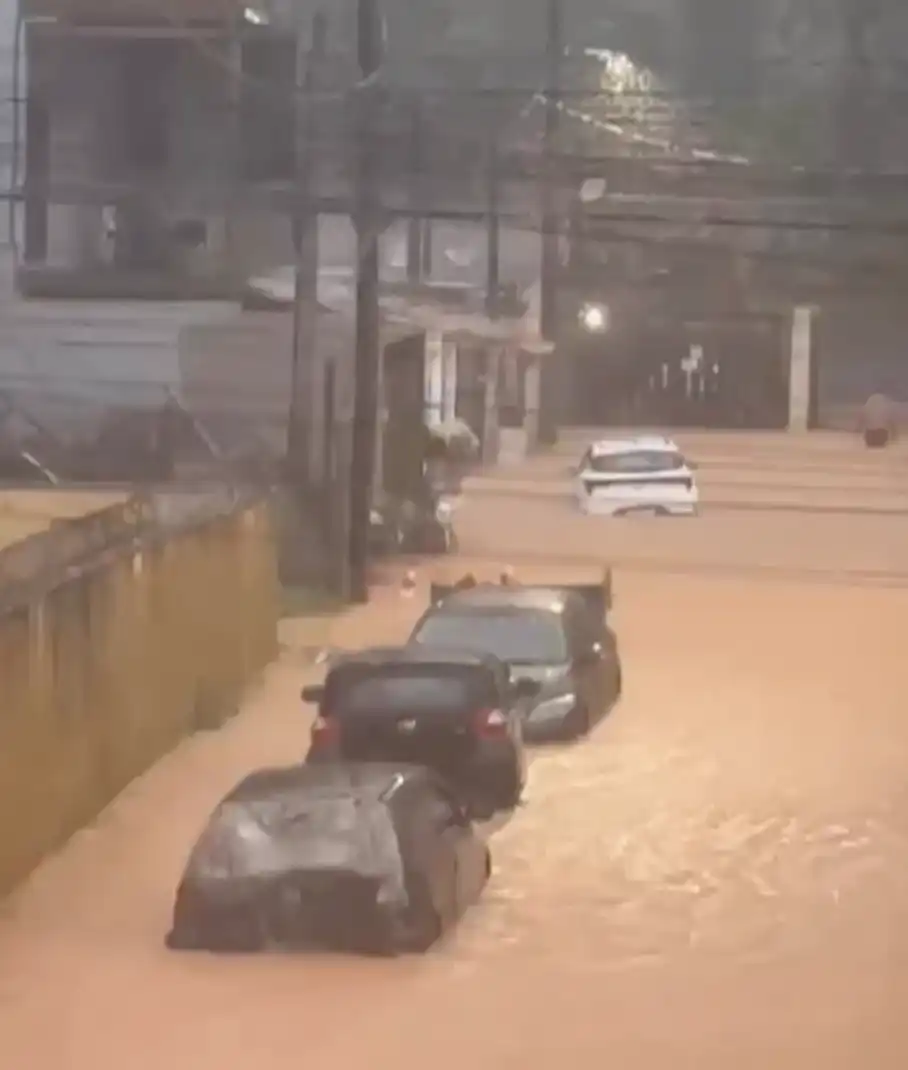 Juquehy é um dos bairros mais afetados pelas fortes chuvas em São Sebastião