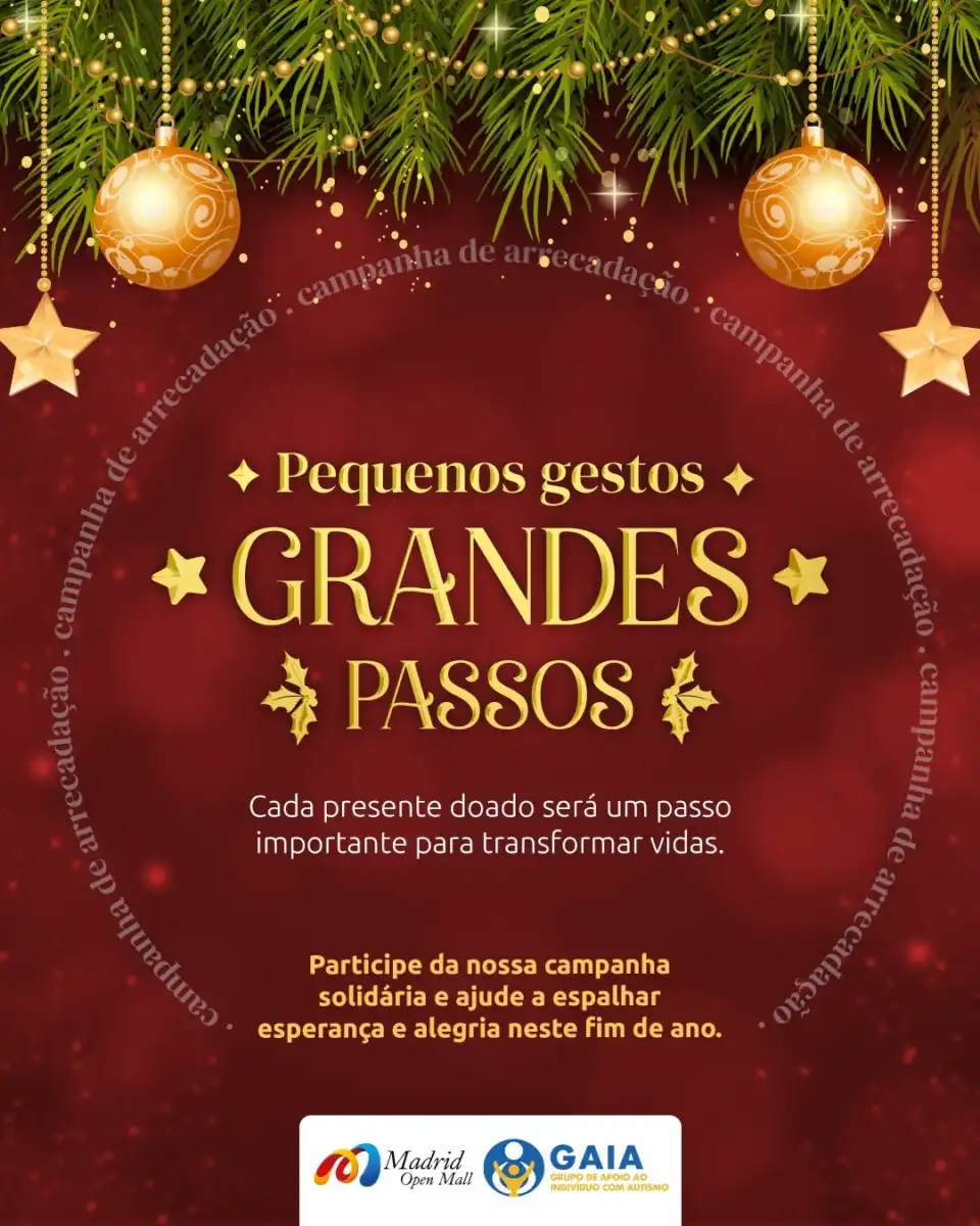 Madrid Open Mall ‘Pequenos Gestos, Grandes Passos' para Natal solidário