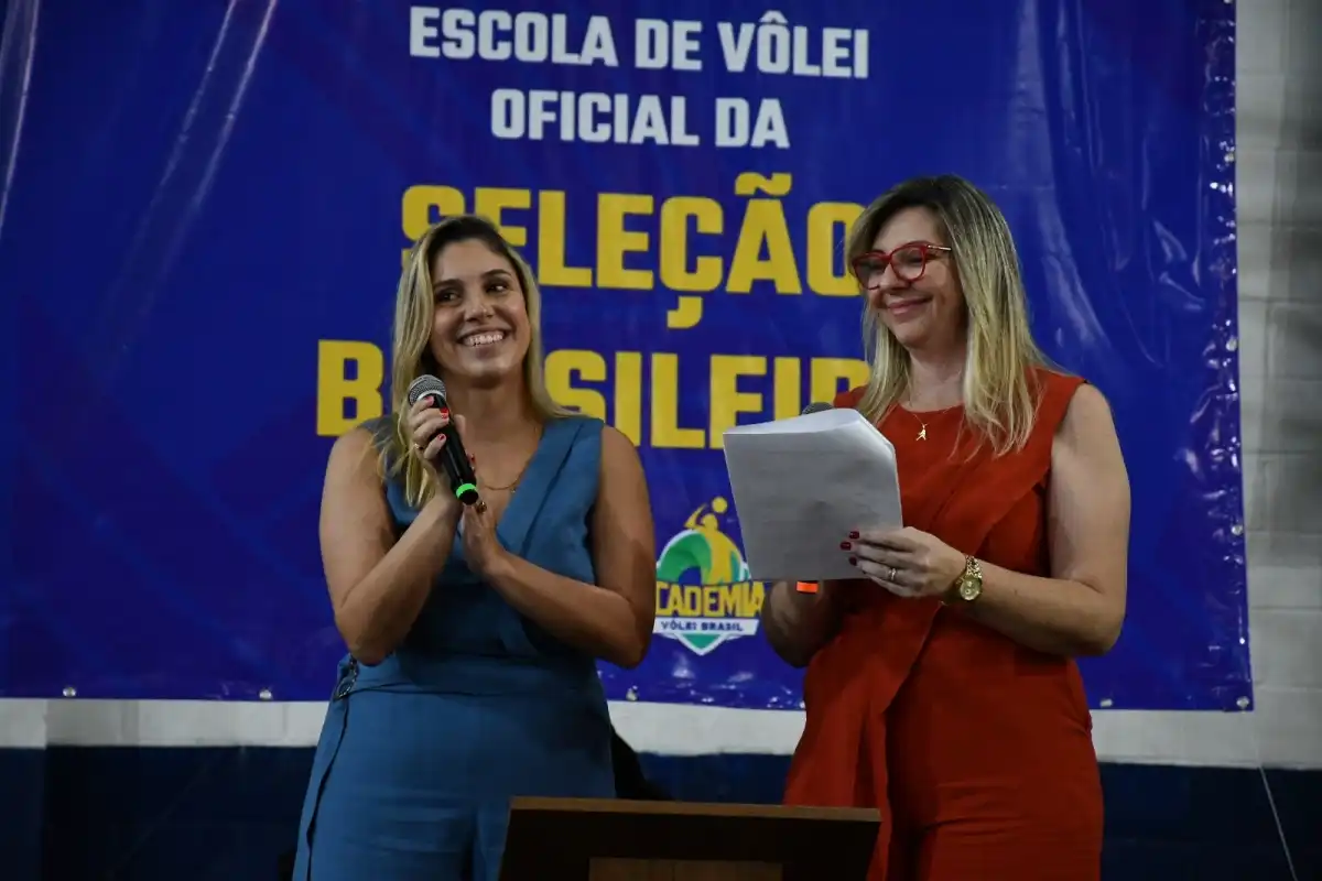 Escola de Vôlei de São José dos Campos entra para a história como a primeira oficial da Seleção Brasileira