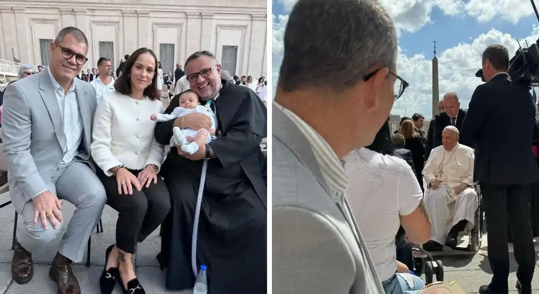 Padre de Taubaté convida família Cazarré para encontro com o Papa