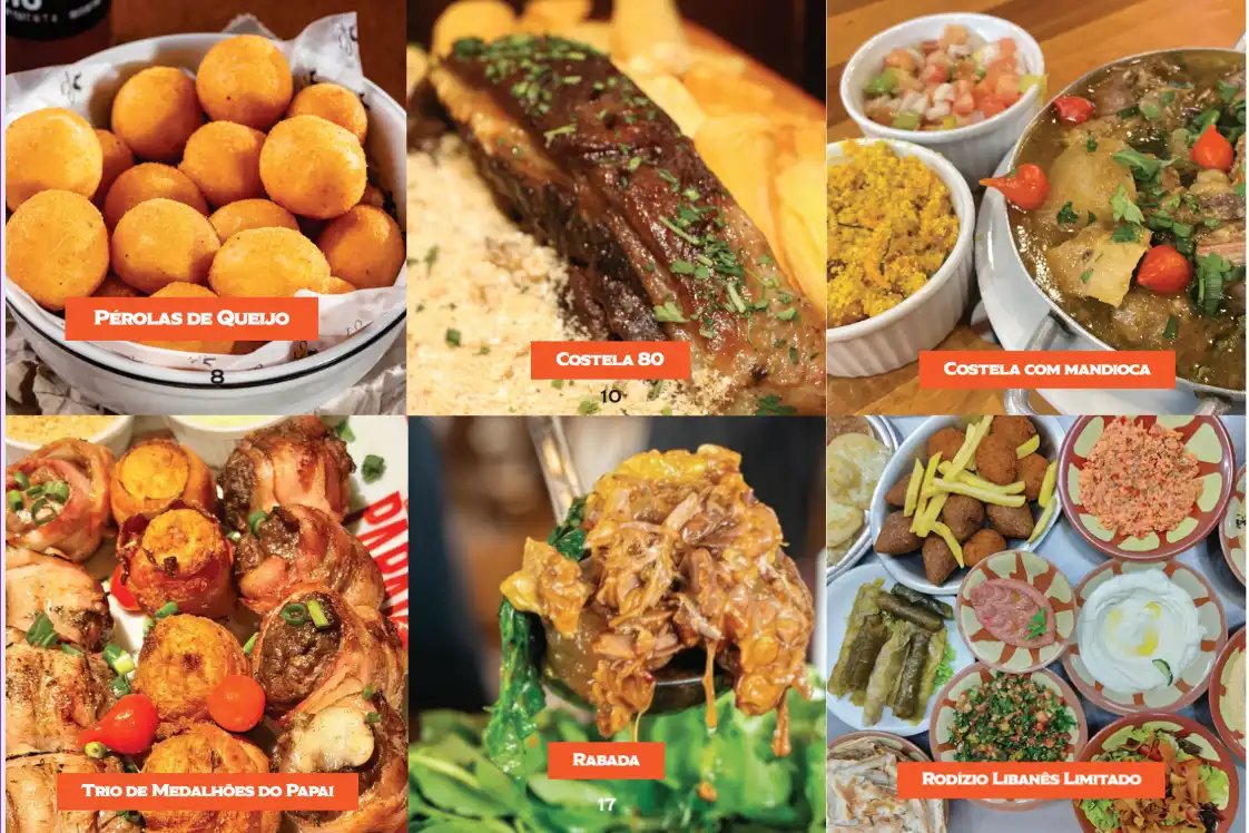 Conheça os pratos de comida de boteco e árabe do Festival Gastronômico Aqui Tem