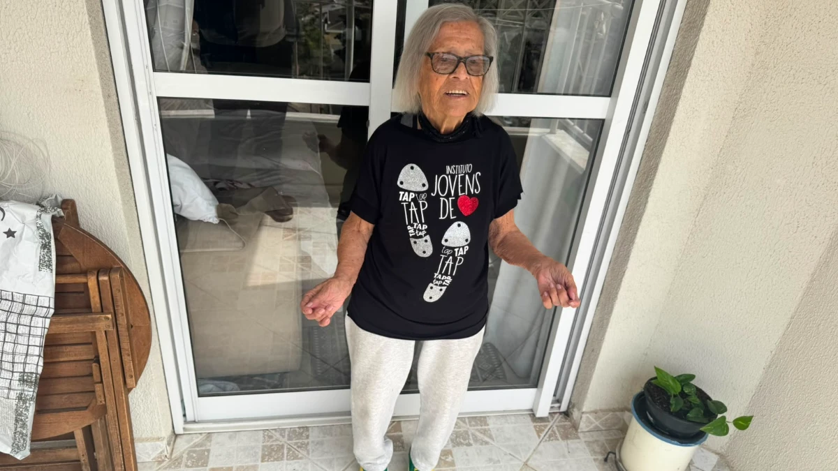 Bailarina joseense de 98 anos conta seu segredo de saúde e longevidade