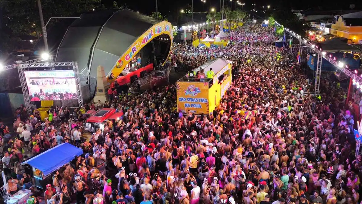 São Sebastião deve receber 500 mil turistas durante o Carnaval