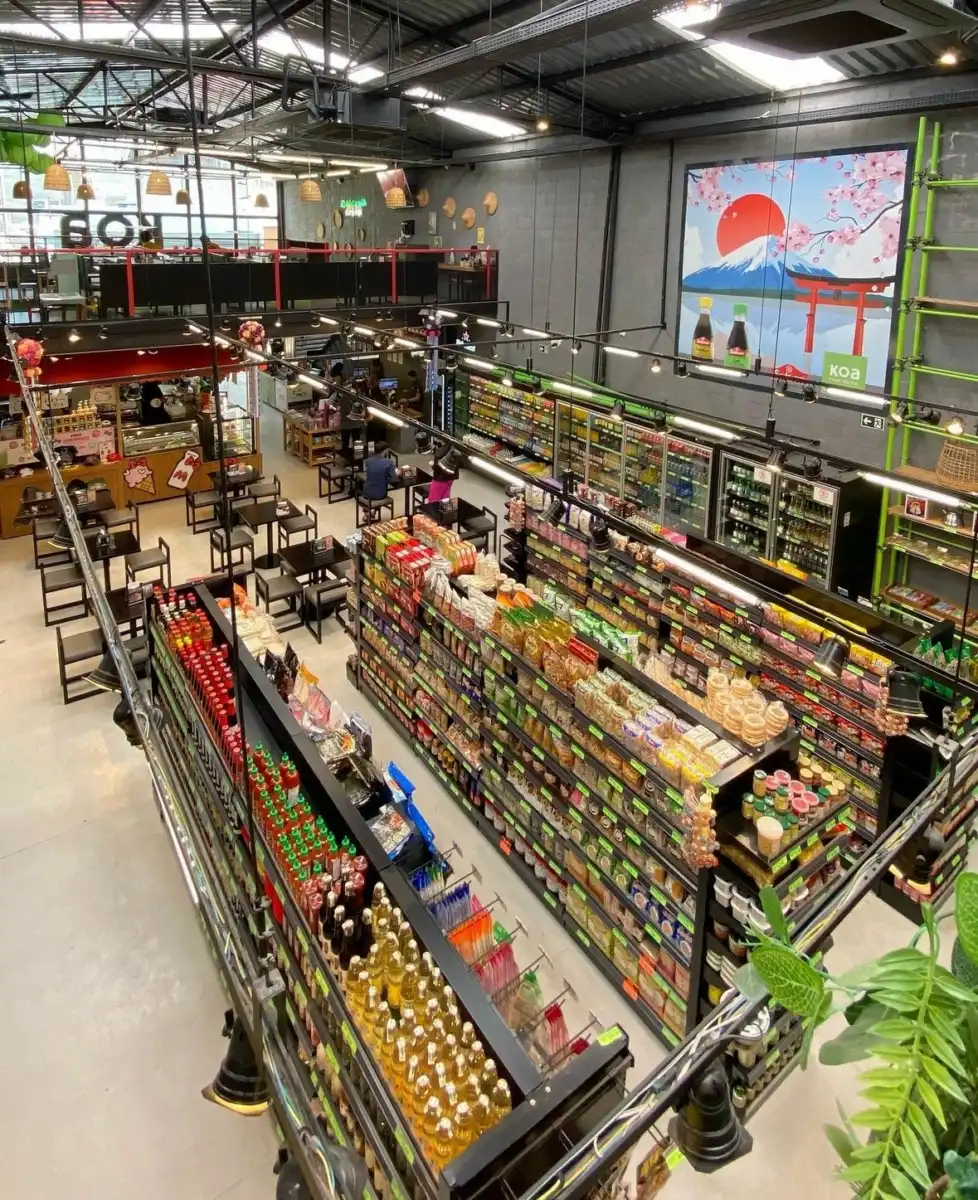 Um novo conceito em gastronomia asiática chega em breve no Jardim Aquarius: Koa Food Market