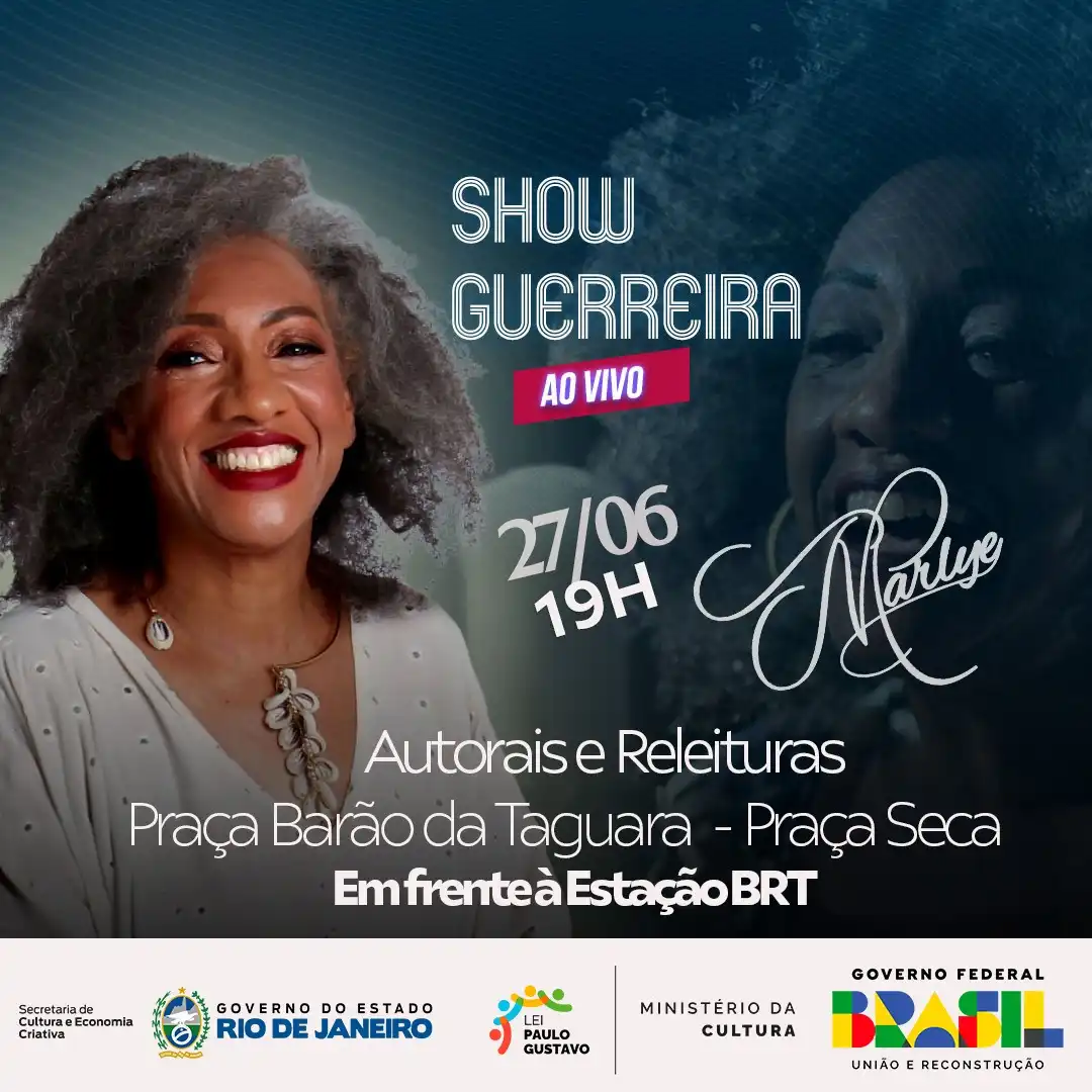 Marlye Ferreira apresenta o show "Guerreira ao Vivo"