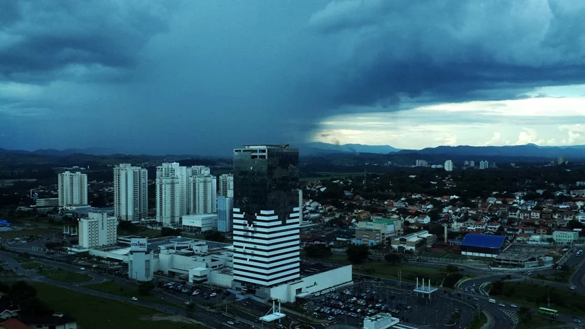 Frente fria deve derrubar as temperaturas a partir de terça (07) 