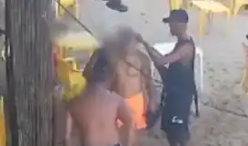 Banhista com criança é assaltado na Praia Martim de Sá, em Caraguatatuba