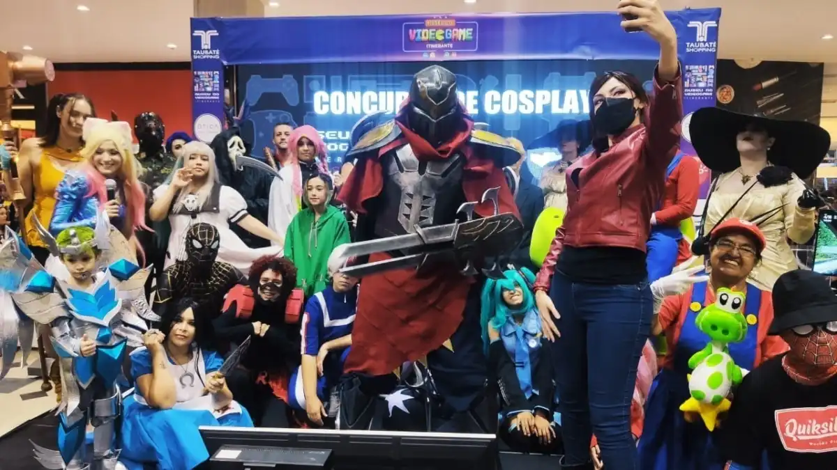 Museu do Videogame Itinerante chegou ao CenterVale Shopping trazendo competição de jogos, torneios de dança e concurso de cosplay
