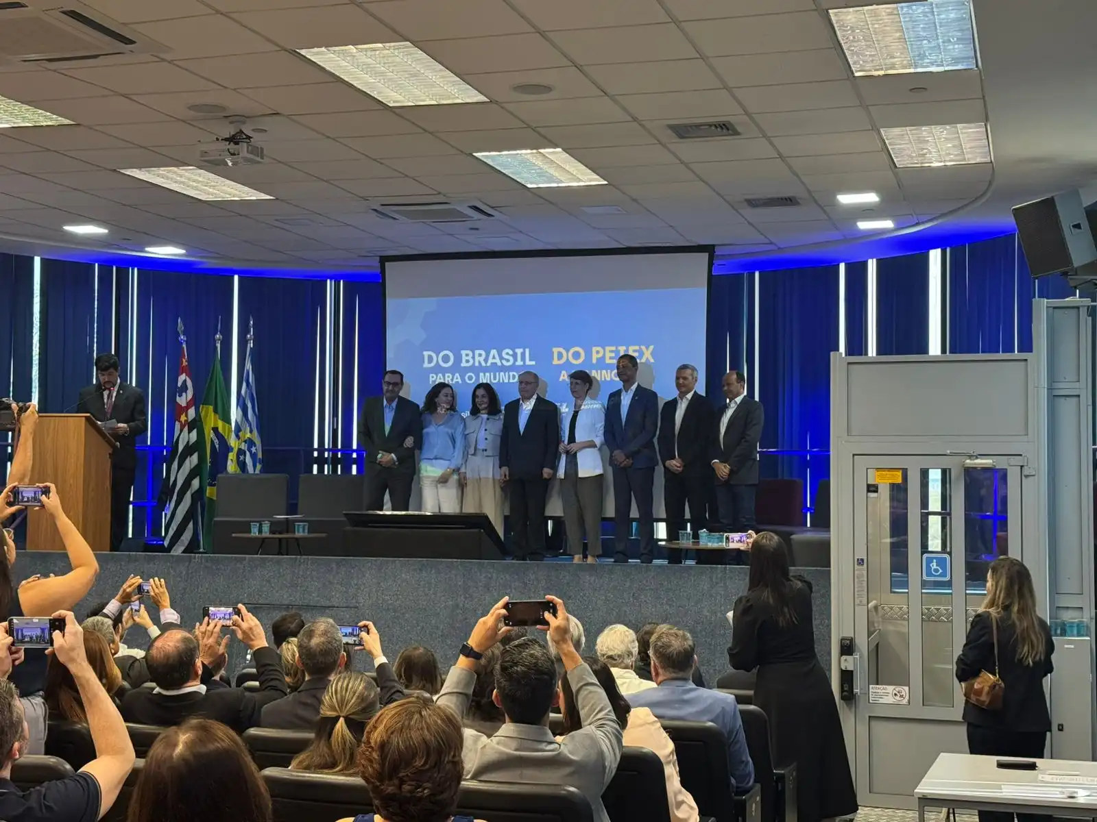 Vice-presidente Geraldo Alckmin em São José