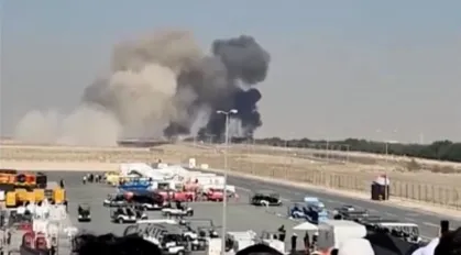 Piloto morre após queda de aeronave de caça durante apresentação em Dubai