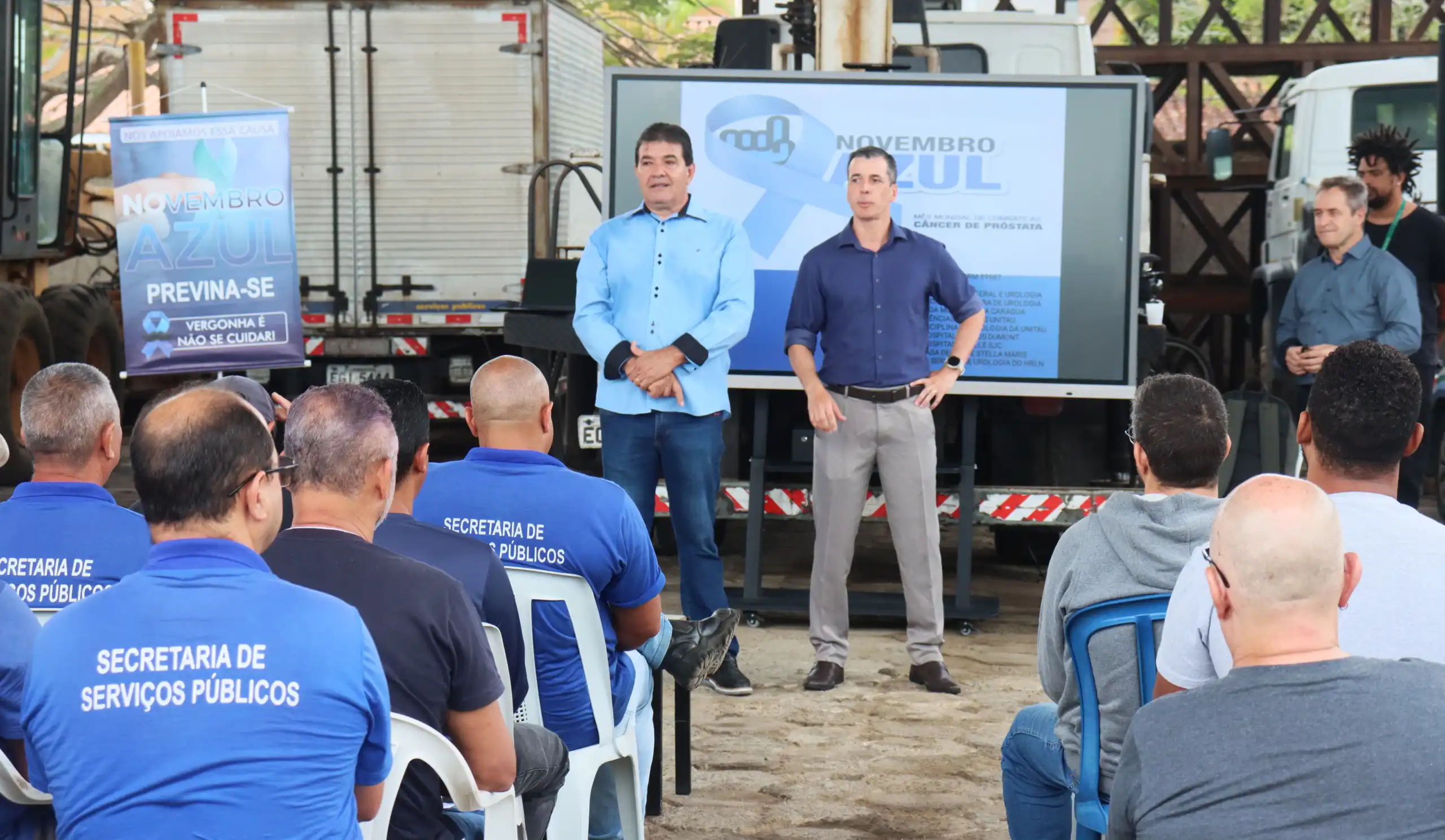 Diagnóstico precoce e cuidados com a saúde masculina marcam abertura do Novembro Azul em Caraguatatuba 