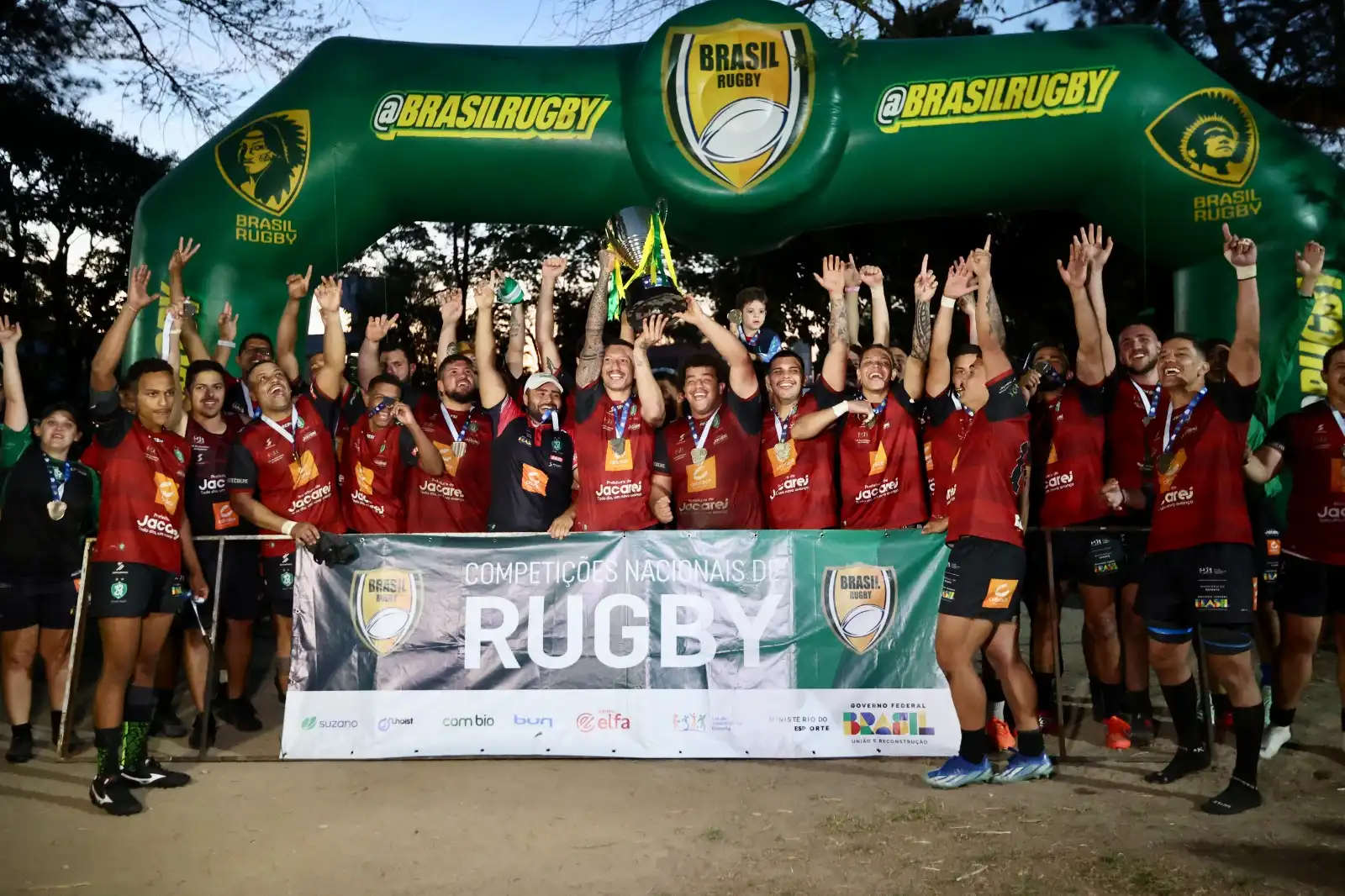 Jacareí Rugby é tricampeão do Campeonato Brasileiro