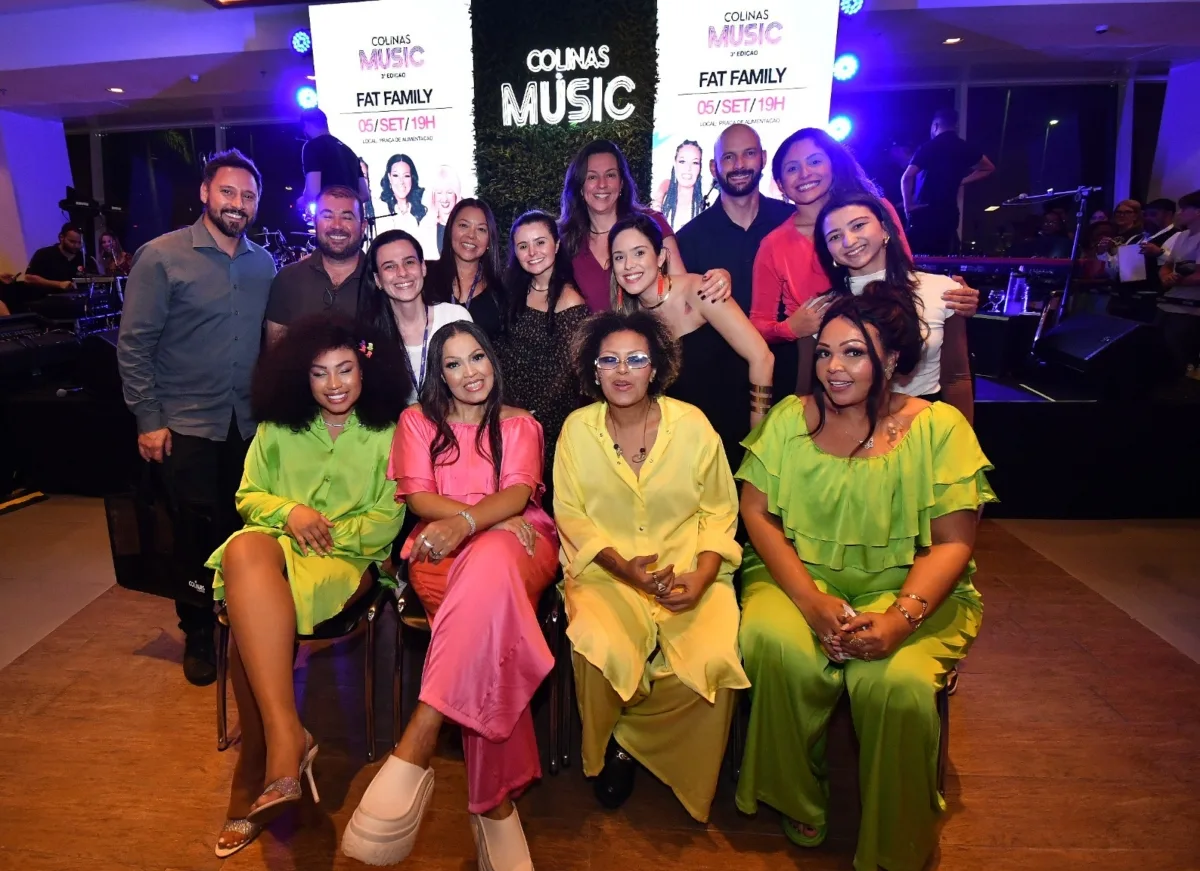 Fat Family abre a 3ª edição do Colinas Music no Colinas Shopping - 5 setembro