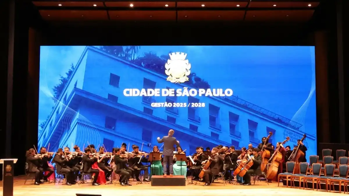 Orquestra Sinfônica Heliópolis emociona plateia na posse da nova gestão de São Paulo