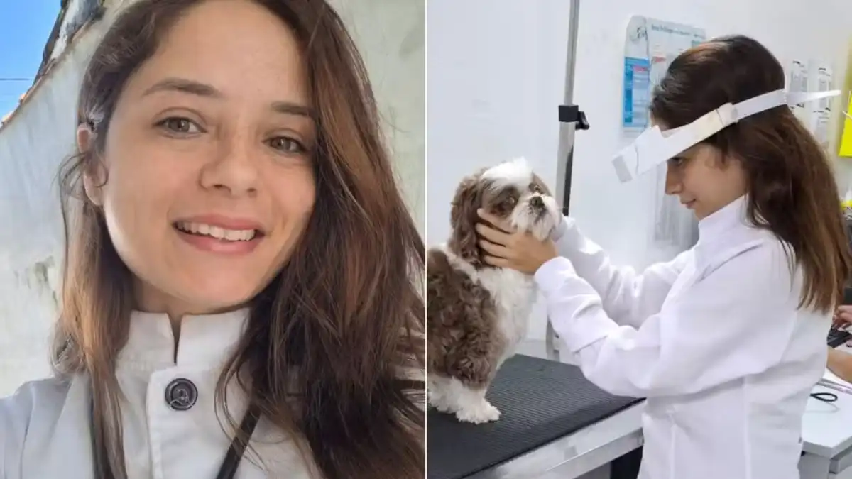 Cão volta a enxergar com lentes de contato humana