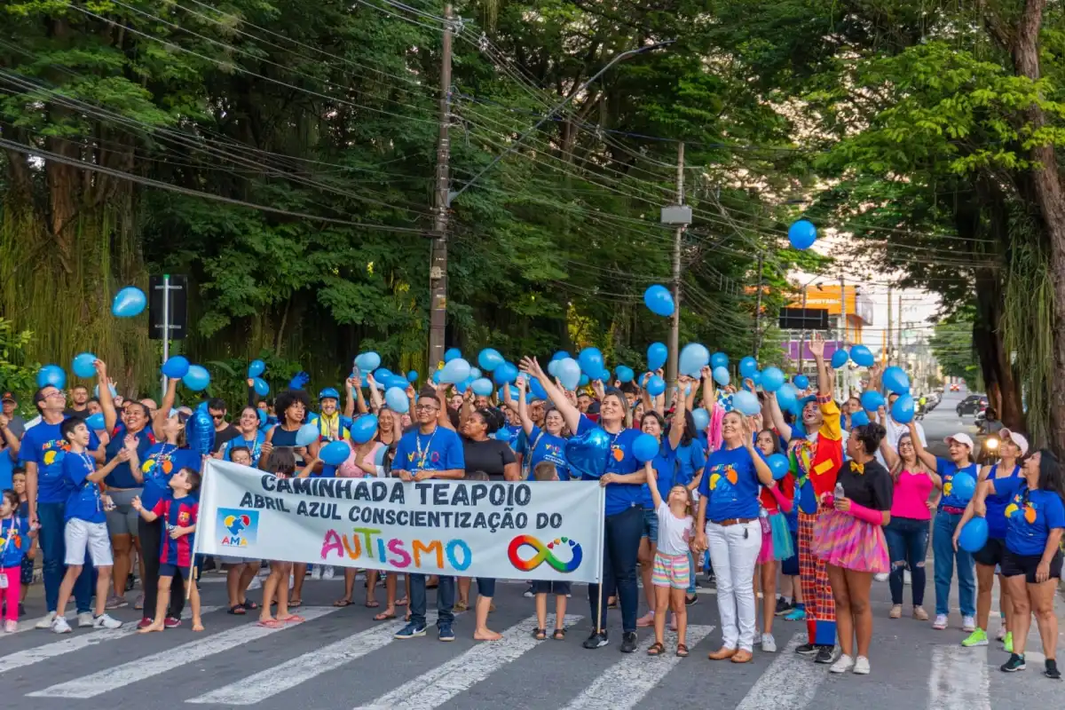 9ª edição da Caminhada Azul para conscientização do autismo