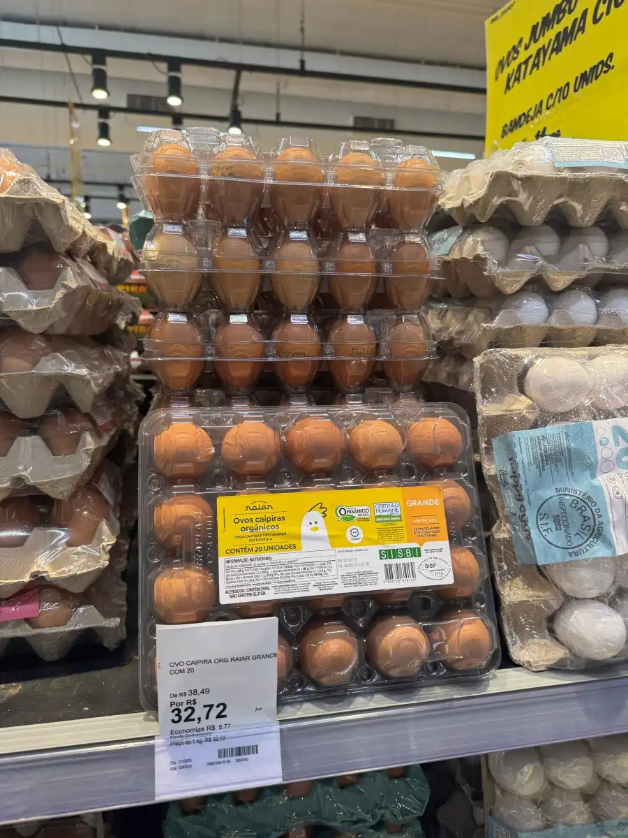Com quase 20% de alta, veja os preços dos ovos nos principais supermercados