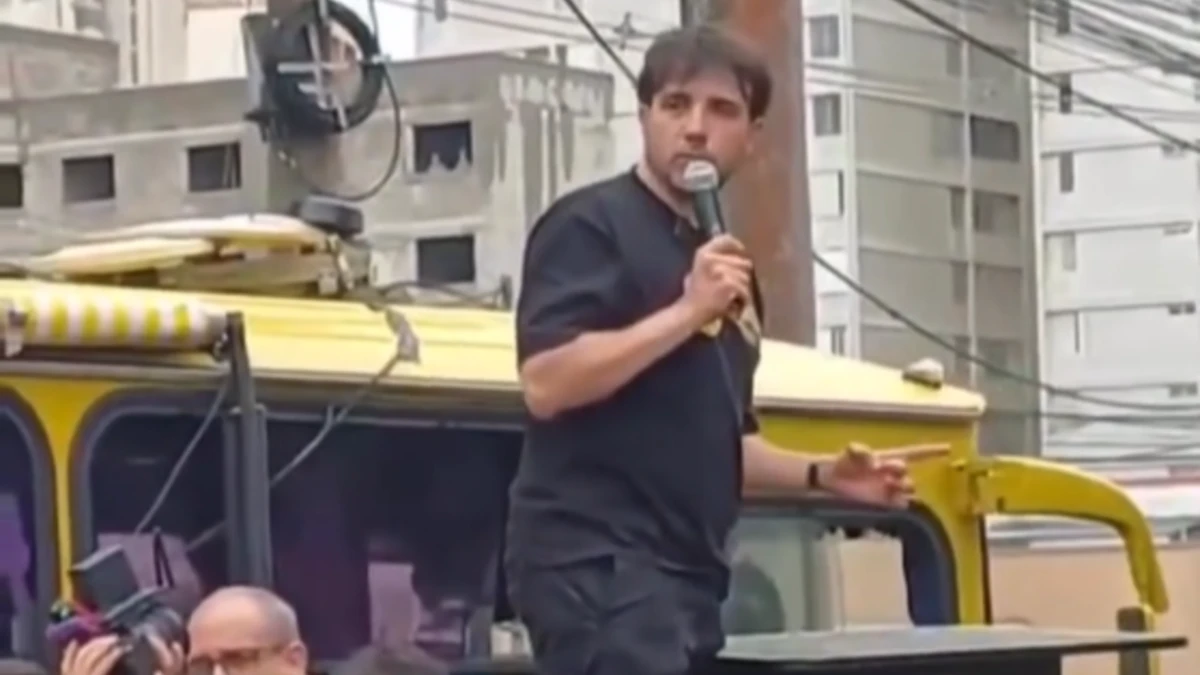 Candidato à Presidência Renan Santos cumpre agenda em São José dos Campos
