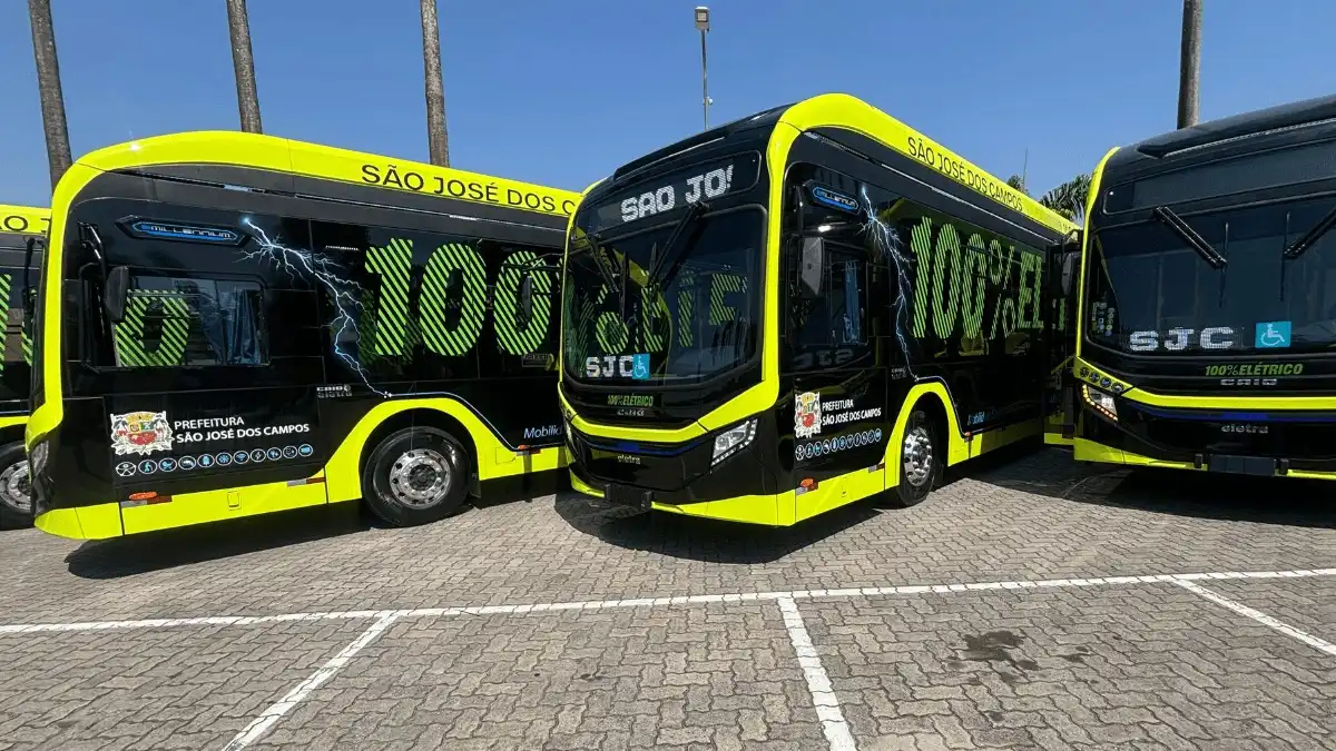 São José dos Campos pode concluir nesta terça (23) licitação de ônibus elétricos