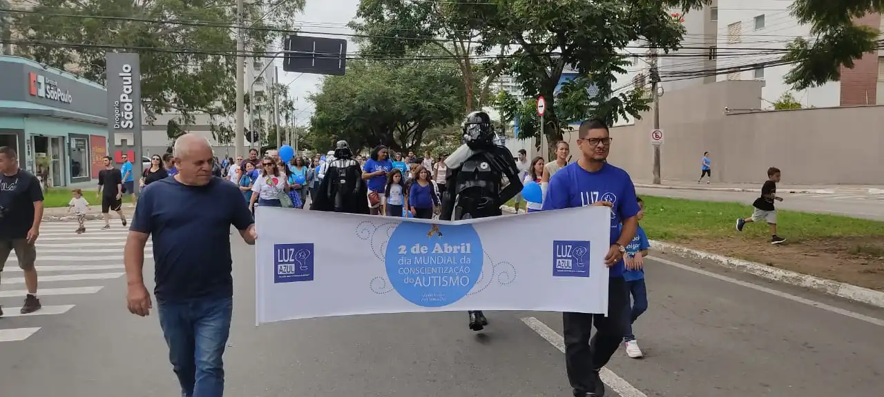 5ª Caminhada de Conscientização do Autismo reúne cerca de 400 pessoas, em São José dos Campos