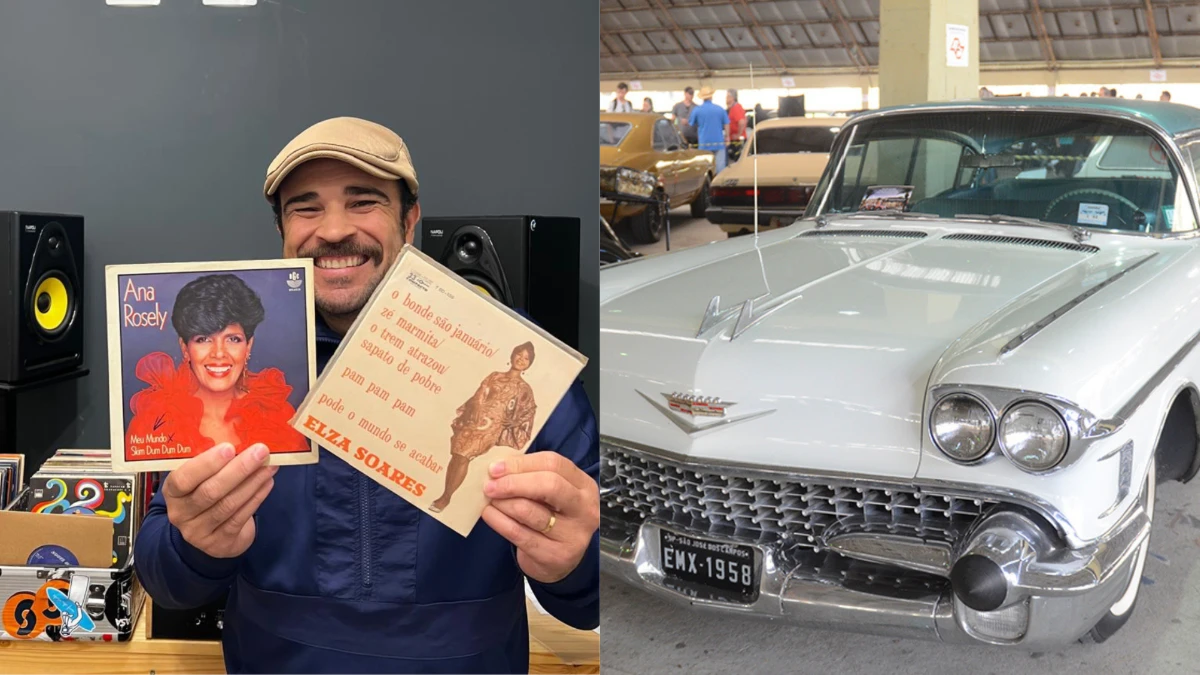 São José dos Campos terá feira de vinil e encontro de carros antigos