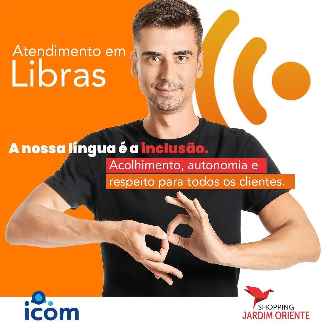 Inclusão: Shopping Jardim Oriente Inova Atendimento no Varejo e Implanta Prestação de Serviços em Libras