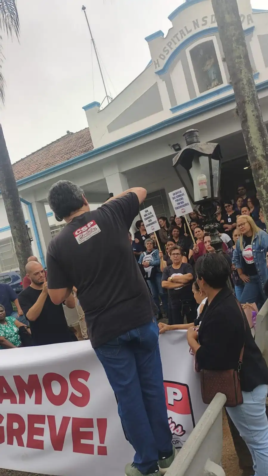 FUSAM entra em greve em Caçapava
