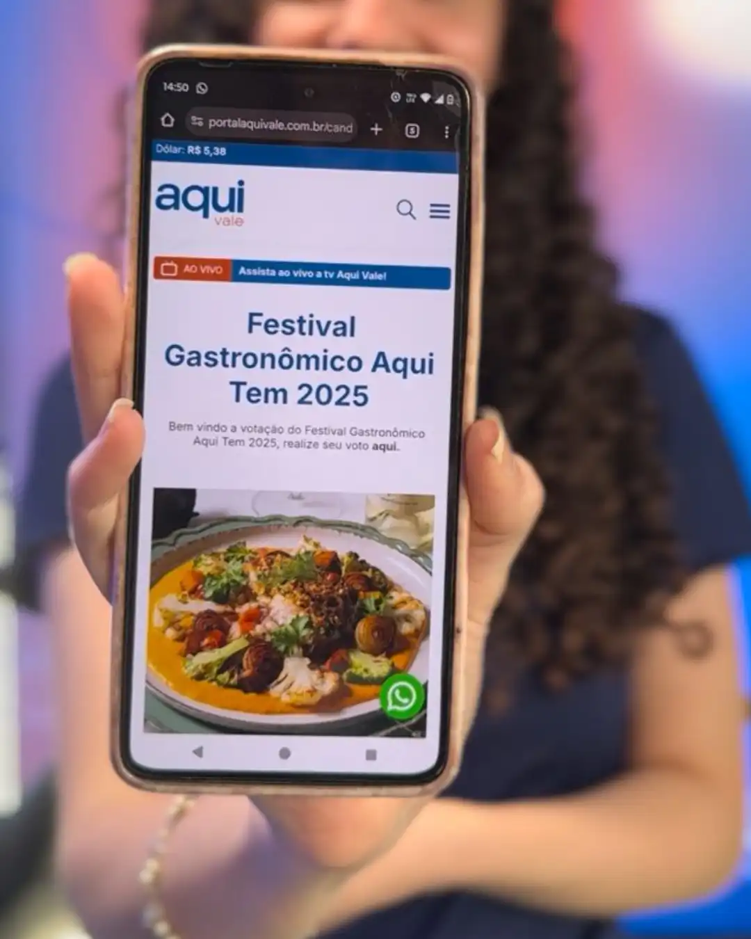 Festival Gastronômico Aqui Tem já recebeu mais de 10 mil votos