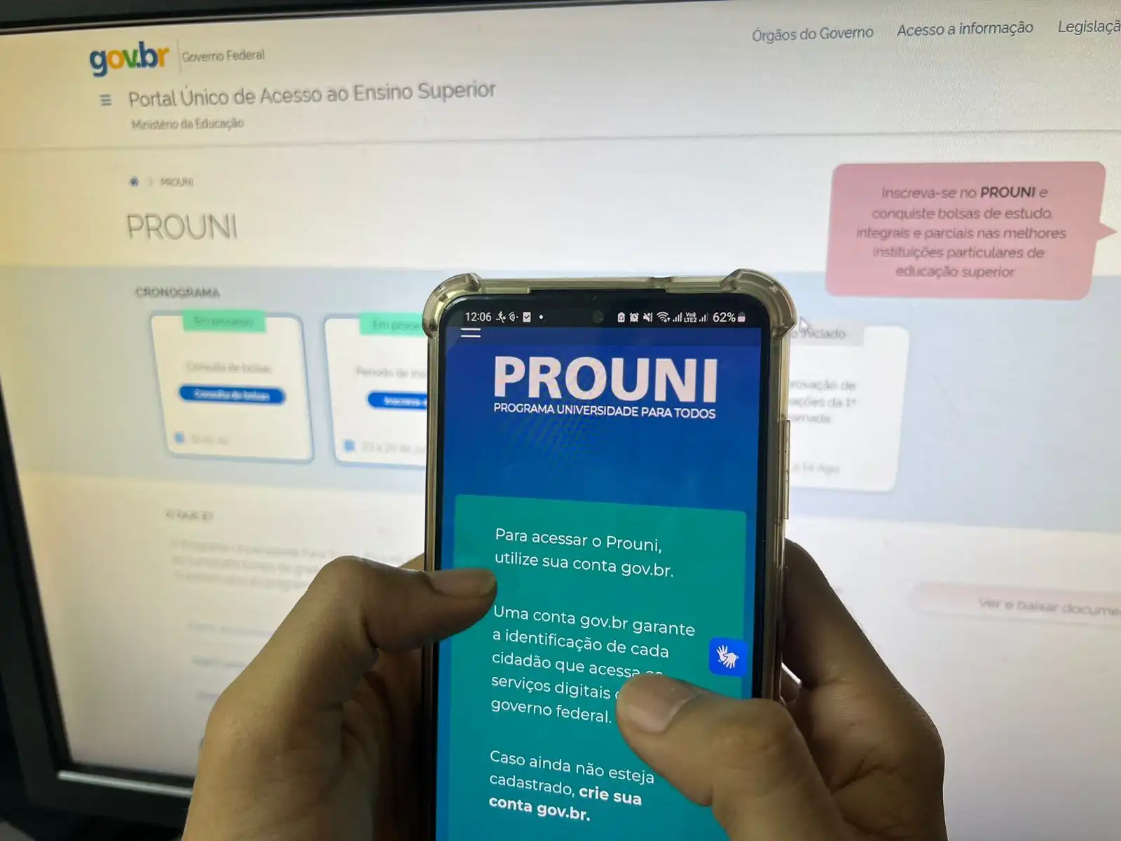 Inscrições do Prouni começam com oferta recorde de bolsas para o 1º semestre de 2026