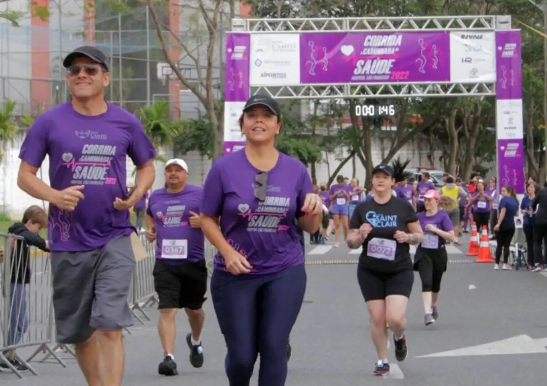 Edição noturna da corrida e caminhada da saúde já tem inscrições abertas em Jacareí