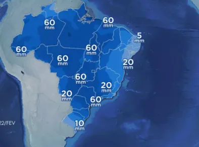 Previsão do tempo para o Carnaval 2023