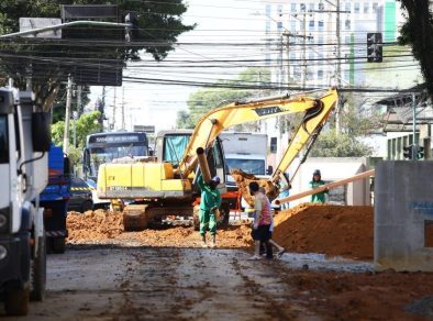 Cruzamento da Nelson D’Avila está interditado de hoje (31) até fim de abril