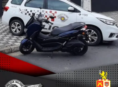 Polícia Militar prende casal por furto e recupera motocicleta