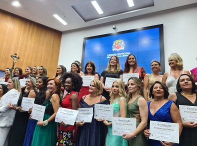 Encontro das rainhas na Câmara Municipal de São José