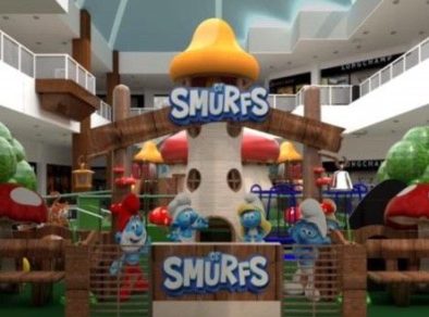 Parque temático dos Smurfs é diversão garantida em São José