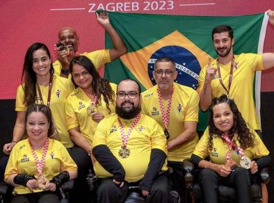 Técnico joseense de bocha paralímpica conquista medalha ouro, na Croácia