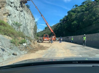 Km 52 da Tamoios em Paraibuna é liberado após 7 anos