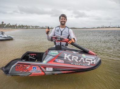 Piloto baiano de jet ski Bruno Jacob ganha destaque e representa o Brasil em premiações internacionais