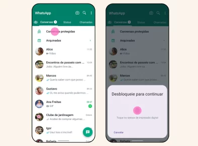 Novo recurso no WhatsApp permite proteger conversas com senha