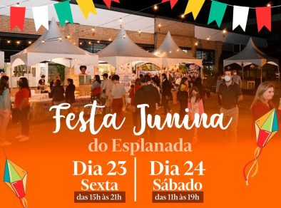 Festa junina do Shopping Esplanada reúne sabor, solidariedade e diversão