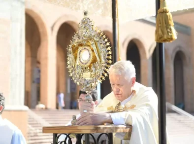 Santuário de Aparecida divulga programação de Corpus Christi