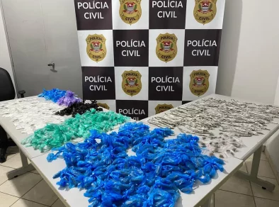 Três pessoas são presas com nova droga K9 em casa que distribuía para a região